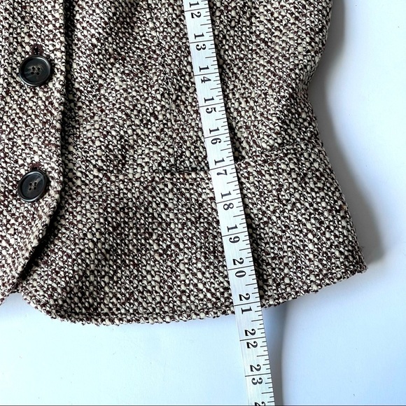 Talbots Blazer Jacket Coat 25% Wool Blazer Jacket, Sz 8 - Picture 11 of 13